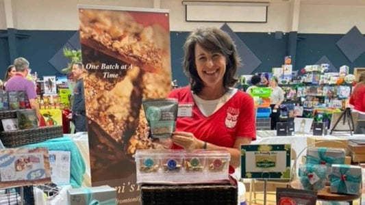 Labor of Love Holiday Market Austin with Toni's Toffee